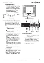 Предварительный просмотр 7 страницы Insignia NS-LCD15 - 15" LCD TV User Manual