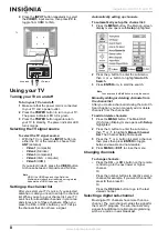 Предварительный просмотр 8 страницы Insignia NS-LCD15 - 15" LCD TV User Manual