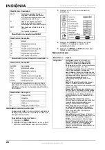 Предварительный просмотр 26 страницы Insignia NS-LCD15 - 15" LCD TV User Manual