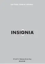 Insignia NS-LCD19F User Manual preview