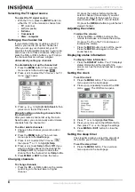 Preview for 8 page of Insignia NS-LCD19F User Manual