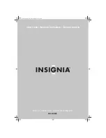 Preview for 1 page of Insignia NS-LCD22 User Manual