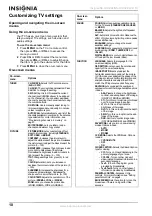 Preview for 12 page of Insignia NS-LCD26F, NS-LCD32F, NS-CL26C User Manual