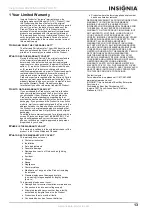 Preview for 15 page of Insignia NS-LCD26F, NS-LCD32F, NS-CL26C User Manual