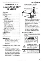 Preview for 17 page of Insignia NS-LCD26F, NS-LCD32F, NS-CL26C User Manual