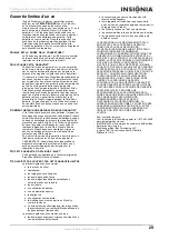 Preview for 31 page of Insignia NS-LCD26F, NS-LCD32F, NS-CL26C User Manual