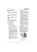 Предварительный просмотр 5 страницы Insignia NS-LCD32-09CA User Manual