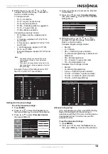 Предварительный просмотр 21 страницы Insignia NS-LCD32 User Manual