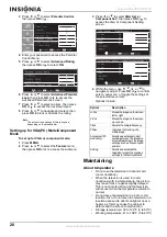 Предварительный просмотр 22 страницы Insignia NS-LCD32 User Manual