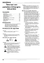 Предварительный просмотр 66 страницы Insignia NS-LCD32 User Manual