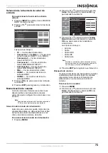 Предварительный просмотр 77 страницы Insignia NS-LCD32 User Manual