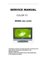 Insignia NS-LCD32F Service Manual предпросмотр