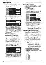 Preview for 42 page of Insignia NS-LCD32FS User Manual