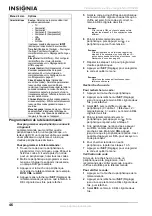 Preview for 46 page of Insignia NS-LCD32FS User Manual