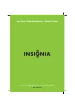 Insignia NS-LCD37-09 - 37" LCD TV User Manual preview