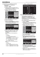 Preview for 54 page of Insignia NS-LCD37 - 37" LCD TV User Manual