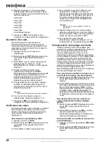 Preview for 58 page of Insignia NS-LCD37 - 37" LCD TV User Manual