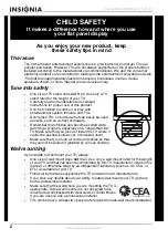 Preview for 4 page of Insignia NS-LCD37HD-09 User Manual