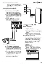 Предварительный просмотр 13 страницы Insignia NS-LCD42HD - 42" LCD TV User Manual