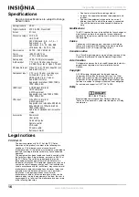 Preview for 16 page of Insignia NS-LCD47HD-09 User Manual