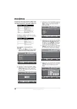 Предварительный просмотр 34 страницы Insignia NS-LDVD19Q-10A - 19" LCD TV (French) Manual De L'Utilisateur