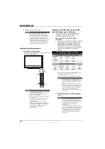 Предварительный просмотр 16 страницы Insignia NS-LDVD26Q-10A - 26" LCD TV (French) Manual De L'Utilisateur