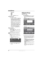 Предварительный просмотр 24 страницы Insignia NS-LDVD26Q-10A - 26" LCD TV (French) Manual De L'Utilisateur