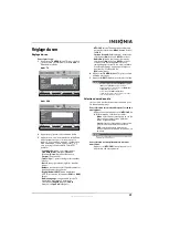 Предварительный просмотр 27 страницы Insignia NS-LDVD26Q-10A - 26" LCD TV (French) Manual De L'Utilisateur