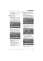 Предварительный просмотр 29 страницы Insignia NS-LDVD26Q-10A - 26" LCD TV (French) Manual De L'Utilisateur