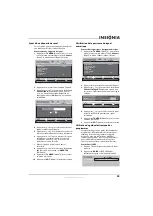 Предварительный просмотр 31 страницы Insignia NS-LDVD26Q-10A - 26" LCD TV (French) Manual De L'Utilisateur