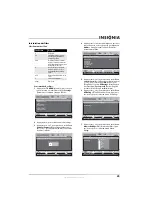 Предварительный просмотр 35 страницы Insignia NS-LDVD26Q-10A - 26" LCD TV (French) Manual De L'Utilisateur