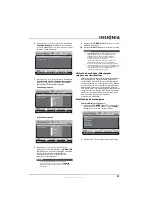 Предварительный просмотр 37 страницы Insignia NS-LDVD26Q-10A - 26" LCD TV (French) Manual De L'Utilisateur