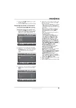 Предварительный просмотр 39 страницы Insignia NS-LDVD26Q-10A - 26" LCD TV (French) Manual De L'Utilisateur