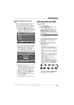 Предварительный просмотр 43 страницы Insignia NS-LDVD26Q-10A - 26" LCD TV (French) Manual De L'Utilisateur