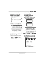 Предварительный просмотр 45 страницы Insignia NS-LDVD26Q-10A - 26" LCD TV (French) Manual De L'Utilisateur