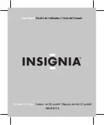 Insignia NS-P3113 User Manual preview