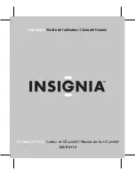 Preview for 1 page of Insignia NS-P3114 User Manual