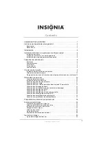 Preview for 3 page of Insignia NS-P501Q-10A - 50" Plasma TV (Spanish) Guía Del Usuario