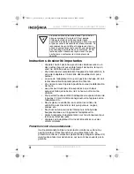 Preview for 4 page of Insignia NS-P5113 (French) Guide Utilisateur