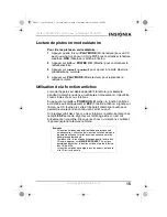 Preview for 15 page of Insignia NS-P5113 (French) Guide Utilisateur