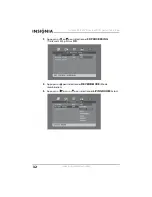 Предварительный просмотр 32 страницы Insignia NS-P8DVD (French) Guide Utilisateur