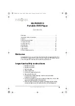 Предварительный просмотр 2 страницы Insignia NS-P9DVD15 User Manual