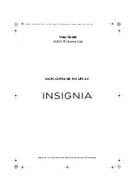 Insignia NS-PCCUP53 User Manual preview