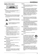 Предварительный просмотр 4 страницы Insignia NS-PDP50HD-09 User Manual