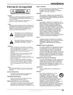 Предварительный просмотр 62 страницы Insignia NS-PDP50HD-09 User Manual