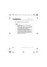 Preview for 8 page of Insignia NS-PLTPSP - Flat-Panel Portable USB Speakers User Manual