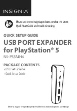 Insignia NS-PS5MH4 Quick Setup Manual preview