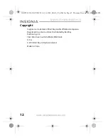 Preview for 12 page of Insignia NS-PWLC593 User Manual