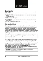 Preview for 2 page of Insignia NS-PWLC641 User Manual