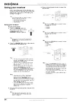 Preview for 24 page of Insignia NS-R5101 User Manual